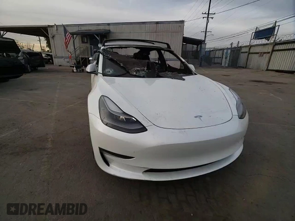 2022 Tesla Model 3 Performance with VIN 5YJ3E1EC3NF265334, listed as a Copart auction lot 84853734 with Not Provided miles and Salvage Title. Bid and sale history available at DreamBid. Image 11.