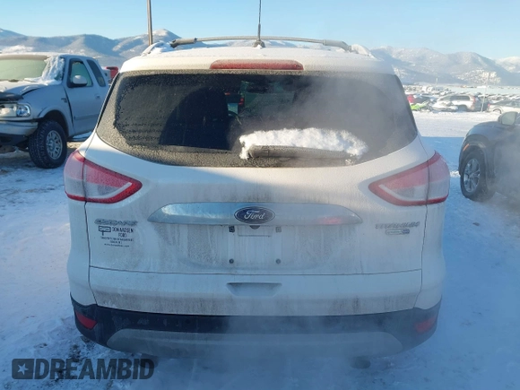 2016 Ford Escape Titanium with VIN 1FMCU9J94GUC81270, listed as a IAAI auction lot 41502724 with 128,161 mi miles. Bid and sale history available at carsss.com. Image 16.