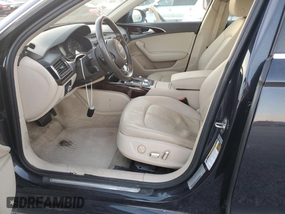 2016 Audi A6 2.0T Premium with VIN WAUFFAFC4GN172476, listed as a Copart auction lot 46979175 with 63,982 mi miles and Salvage Title. Bid and sale history available at carsss.com. Image 7.