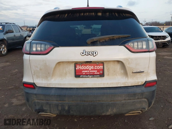 2019 Jeep Cherokee Latitude Plus with VIN 1C4PJLLN3KD147526, listed as a IAAI auction lot 41503928 with 131,379 mi miles and . Bid and sale history available at DreamBid. Image 16.