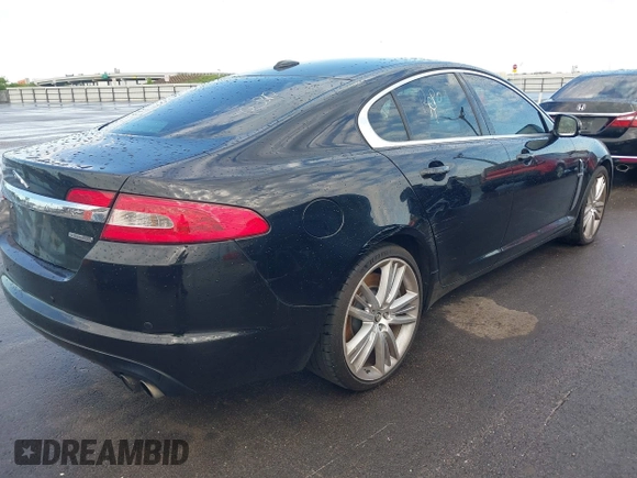 2010 Jaguar XF Supercharged with VIN SAJWA0HE1AMR64142, listed as a IAAI auction lot 42073475 with 119,177 mi miles. Bid and sale history available at carsss.com. Image 4.