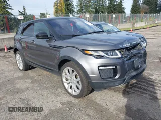 2017 Land Rover Range Rover Evoque SE with VIN SALVP2BG5HH195526, listed as a IAAI auction lot 40744525 with 106,618 mi miles. Bid and sale history available at carsss.com. Image 1.