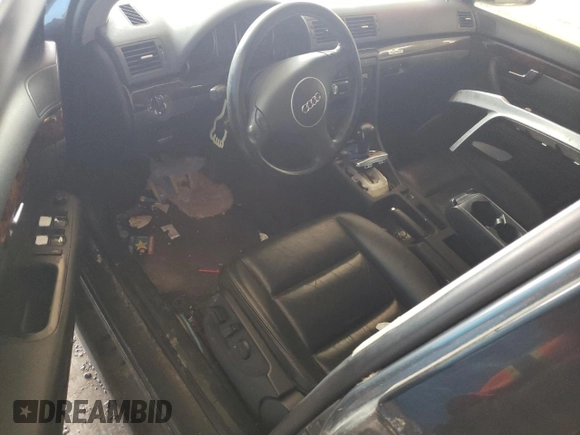 2002 Audi A4 3.0L with VIN WAULT68E92A253951, listed as a Copart auction lot 60483815 with Not provided miles and Clean title. Bid and sale history available at DreamBid. Image 8.