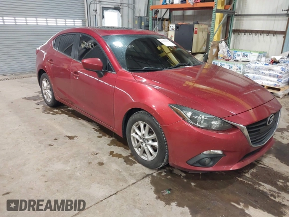 2015 Mazda 3 i Grand Touring with VIN 3MZBM1W75FM158375, listed as a IAAI auction lot 41251211 with 152,801 mi miles and . Bid and sale history available at DreamBid. Image 1.