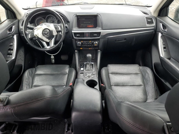 2016 Mazda CX-5 Grand Touring with VIN JM3KE2DY2G0894056, listed as a Copart auction lot 49247815 with 56,039 mi miles and Salvage Title. Bid and sale history available at carsss.com. Image 8.