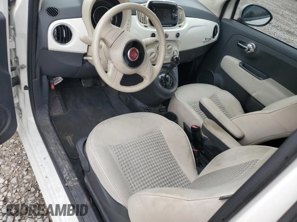 2017 FIAT 500 Pop with VIN 3C3CFFLR2HT526304, listed as a Copart auction lot 85171454 with 90,550 mi miles and Clean title. Bid and sale history available at DreamBid. Image 8.
