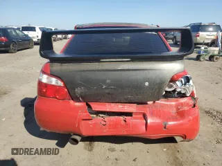 2005 Subaru Impreza Sedan (Natl) WRX with VIN JF1GD29655G511570, listed as a Copart auction lot 43692375 with 212,968 mi miles and Salvage Title. Bid and sale history available at carsss.com. Image 6.