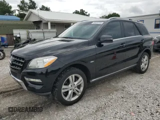 2012 Mercedes-Benz M 350 with VIN 4JGDA5HB0CA044592, listed as a Copart auction lot 60500765 with 184,759 mi miles and Salvage title. Bid and sale history available at DreamBid. Image 1.