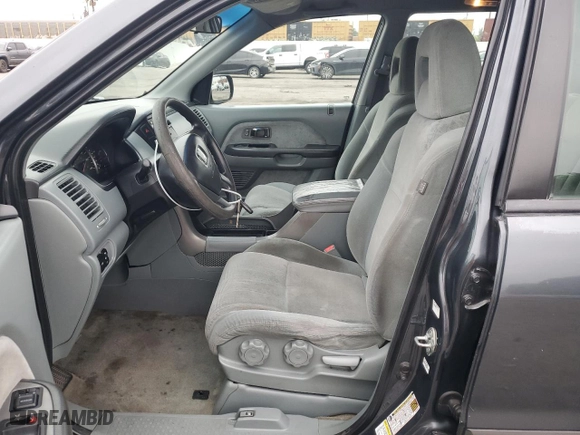2005 Honda Pilot LX with VIN 2HKYF18125H505956, listed as a Copart auction lot 49728655 with 275,696 mi miles and Salvage Title. Bid and sale history available at carsss.com. Image 7.