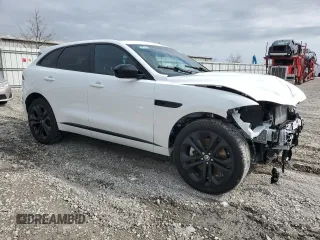 2024 Jaguar F-Pace R-Dynamic S with VIN SADCT2FU1RA739500, listed as a Copart auction lot 51508935 with 6,025 mi miles and Salvage Title. Bid and sale history available at DreamBid. Image 4.