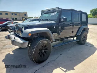 2016 Jeep Wrangler Unlimited Freedom with VIN 1C4BJWDG2GL115627, listed as a Copart auction lot 64671025 with 187,524 mi miles and Clean title. Bid and sale history available at DreamBid. Image 1.