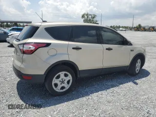 2017 Ford Escape S with VIN 1FMCU0F70HUD24801, listed as a Copart auction lot 59101215 with 53,718 mi miles and Salvage title. Bid and sale history available at DreamBid. Image 3.