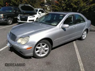 2002 Mercedes-Benz C with VIN WDBRF61J12F251513, listed as a IAAI auction lot 41889136 with 24,707 mi miles and . Bid and sale history available at carsss.com. Image 2.