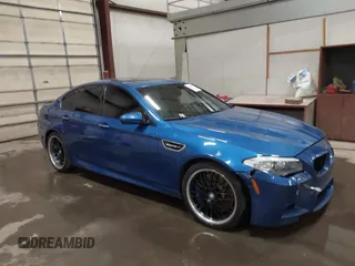 2013 BMW M5 with VIN WBSFV9C58DC772251, listed as a IAAI auction lot 41682321 with 78,347 mi miles. Bid and sale history available at carsss.com. Image 1.