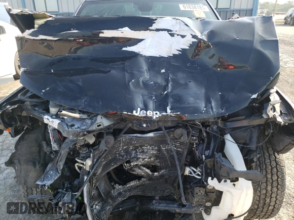 2018 Jeep Grand Cherokee Laredo E with VIN 1C4RJFAG5JC487487, listed as a Copart auction lot 61838185 with 54,297 mi miles and Salvage title. Bid and sale history available at DreamBid. Image 12.