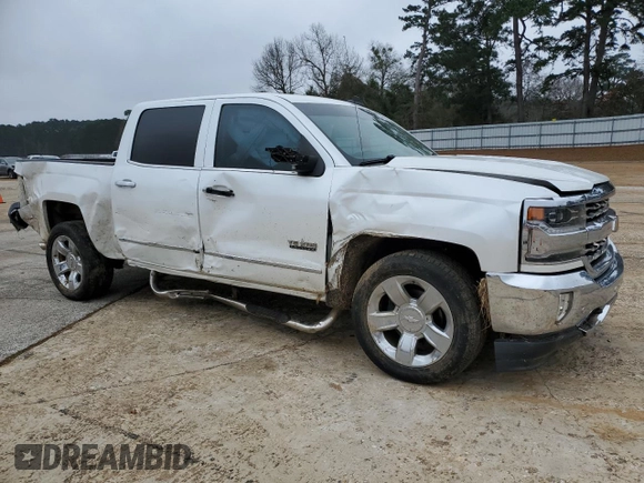 2017 Chevrolet Silverado 1500 LTZ with VIN 3GCPCSECXHG311060, listed as a Copart auction lot 44548325 with Not Provided miles and Salvage Title. Bid and sale history available at DreamBid. Image 4.
