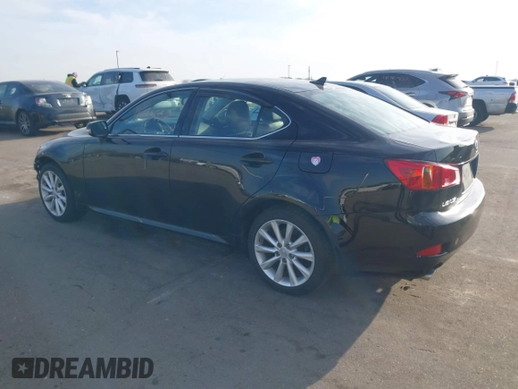 2009 Lexus IS 250 with VIN JTHCK262692030454, listed as a IAAI auction lot 41788536 with 171,635 mi miles and . Bid and sale history available at DreamBid. Image 3.