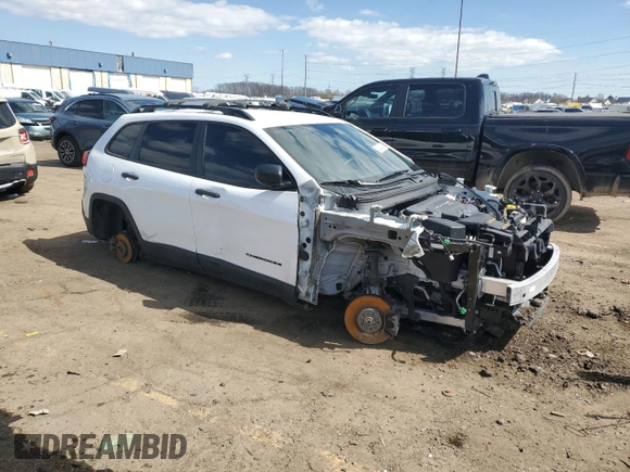2017 Jeep Cherokee Altitude z VIN 1C4PJLAB4HW540506, wystawiony jako Copart lot #62934975 z przebiegiem Nie podano mil oraz Nie do naprawy • Non repairable. Historia ofert i sprzedaży dostępna na DreamBid. Obrazek 4.