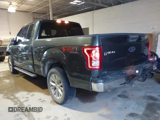 2015 Ford F-150 XLT with VIN 1FTEX1EP3FKE57475, listed as a IAAI auction lot 41435394 with 233,560 mi miles. Bid and sale history available at carsss.com. Image 3.