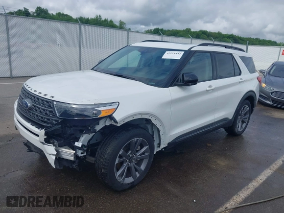 2022 Ford Explorer XLT z VIN 1FMSK7DHXNGB35329, wystawiony jako IAAI lot #42221442 z przebiegiem 56 655 mil mil oraz . Historia ofert i sprzedaży dostępna na DreamBid. Obrazek 17.