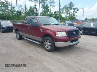 2005 Ford F-150 STX with VIN 1FTRX12W35NB25224, listed as a IAAI auction lot 42224219 with 152,272 mi miles and . Bid and sale history available at DreamBid. Image 1.