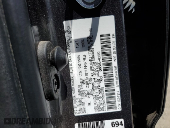 2022 Toyota Tacoma SR с VIN 3TMCZ5AN7NM503488, выставлен на аукционе Copart как лот 58147705 с пробегом 25 039 миль миль и Списание • Salvage title. История ставок и продаж доступна на DreamBid. Изображение 12.