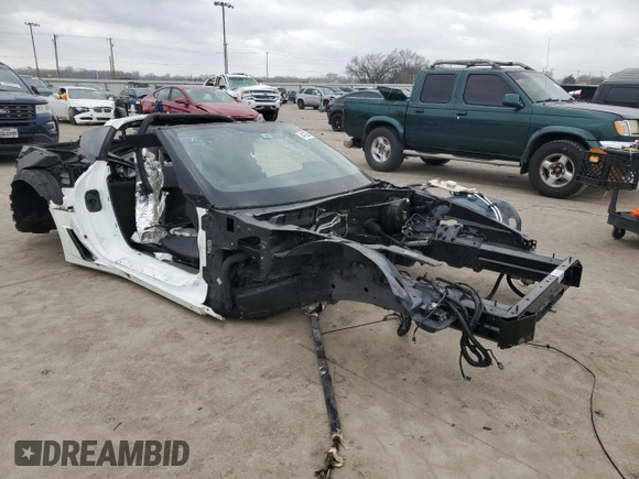 2017 Chevrolet Corvette Grand Sport 2LT with VIN 1G1YY2D77H5110856, listed as a Copart auction lot 44236385 with 0 mi miles and Salvage Title. Bid and sale history available at carsss.com. Image 4.