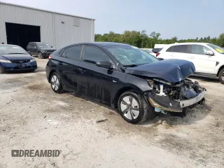 2017 Hyundai Ioniq Blue z VIN KMHC65LC5HU043652, wystawiony jako Copart lot #56003025 z przebiegiem Nie podano mil oraz Szkoda całkowita • Salvage title. Historia ofert i sprzedaży dostępna na DreamBid. Obrazek 4.