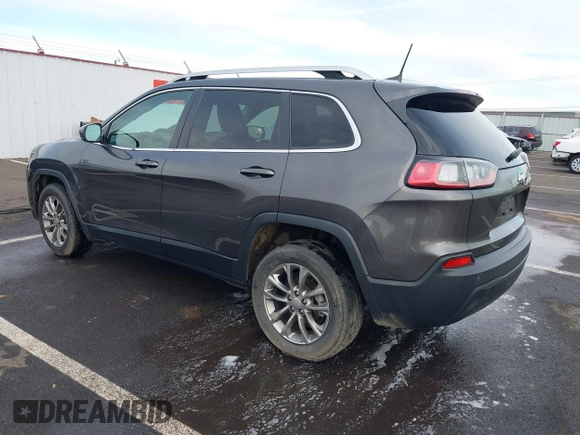 2020 Jeep Cherokee Altitude with VIN 1C4PJLLB8LD547900, listed as a IAAI auction lot 41406847 with 1 mi miles. Bid and sale history available at carsss.com. Image 3.