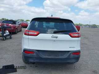 2015 Jeep Cherokee Sport with VIN 1C4PJLAB2FW566132, listed as a IAAI auction lot 42103012 with 138,016 mi miles. Bid and sale history available at carsss.com. Image 17.