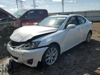 2013 Lexus IS 250 with VIN JTHCF5C2XD5063555, listed as a Copart auction lot 50595295 with 0 mi miles and Salvage Title. Bid and sale history available at carsss.com. Image 1.