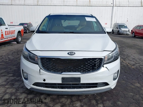 2016 Kia Sedona EX with VIN KNDMC5C14G6170086, listed as a IAAI auction lot 41736246 with 82,556 mi miles. Bid and sale history available at carsss.com. Image 12.