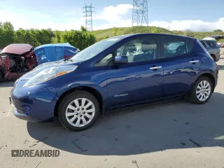 2017 Nissan LEAF SV z VIN 1N4BZ0CP2HC306561, wystawiony jako Copart lot #60313295 z przebiegiem 66 860 mil mil oraz Czysty tytuł • Clean title. Historia ofert i sprzedaży dostępna na DreamBid. Obrazek 1.