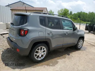 2020 Jeep Renegade Latitude z VIN ZACNJABB7LPL31497, wystawiony jako Copart lot #59149995 z przebiegiem 45 396 mil mil oraz Szkoda całkowita • Salvage title. Historia ofert i sprzedaży dostępna na DreamBid. Obrazek 3.