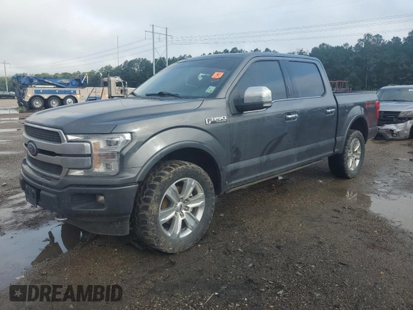 2020 Ford F-150 XL with VIN 1FTEW1E40LFB34014, listed as a Copart auction lot 58930165 with 65,949 mi miles and Salvage title. Bid and sale history available at DreamBid. Image 1.
