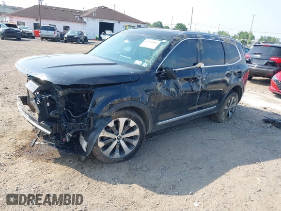 2021 Kia Telluride S with VIN 5XYP6DHC5MG173337, listed as a IAAI auction lot 42414885 with Not provided miles and . Bid and sale history available at DreamBid. Image 2.