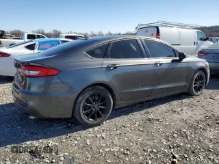 2019 Ford Fusion SE with VIN 3FA6P0HDXKR202110, listed as a Copart auction lot 47558325 with 118,788 mi miles and Salvage Title. Bid and sale history available at carsss.com. Image 3.