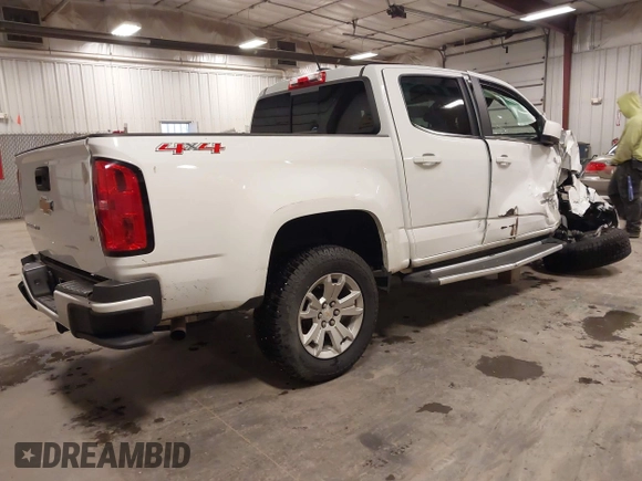 2018 Chevrolet Colorado 4WD LT с VIN 1GCGTCEN6J1105312, выставлен на аукционе IAAI как лот 41937527 с пробегом 81 271 миль миль и . История ставок и продаж доступна на DreamBid. Изображение 4.