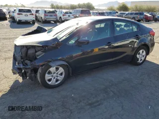 2016 Kia Forte LX with VIN KNAFK4A65G5538928, listed as a Copart auction lot 50807395 with 107,063 mi miles and Salvage Title. Bid and sale history available at carsss.com. Image 1.