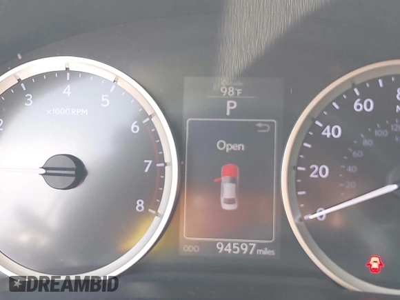 2016 Lexus IS 200t with VIN JTHBA1D21G5035407, listed as a IAAI auction lot 42149743 with 94,597 mi miles and . Bid and sale history available at DreamBid. Image 15.
