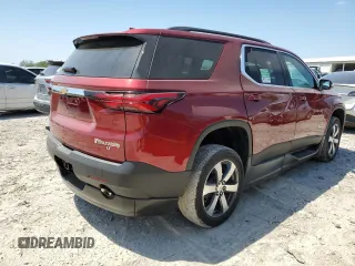 2022 Chevrolet Traverse LT Leather with VIN 1GNERHKWXNJ112857, listed as a Copart auction lot 50095814 with 25,105 mi miles. Bid and sale history available at carsss.com. Image 3.