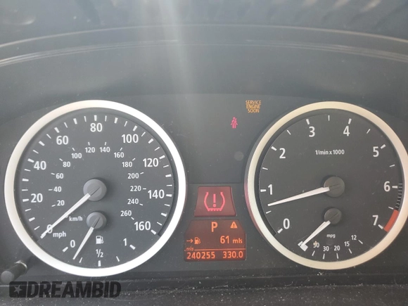 2005 BMW 5 Series 530i с VIN WBANA73585B814800, выставлен на аукционе Copart как лот 64536185 с пробегом 240 255 миль миль и Чистый • Clean title. История ставок и продаж доступна на DreamBid. Изображение 9.