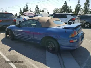 2005 Mitsubishi Eclipse GTS with VIN 4A3AE75H45E040618, listed as a Copart auction lot 71859294 with 134,966 mi miles and Salvage Title. Bid and sale history available at carsss.com. Image 2.