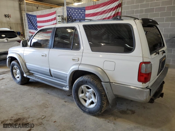 1998 Toyota 4Runner Limited with VIN JT3HN87RXW9017338, listed as a Copart auction lot 51928125 with 204,141 mi miles and Salvage Title. Bid and sale history available at carsss.com. Image 2.