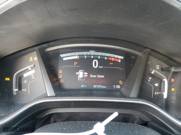 2021 Honda CR-V EX-L with VIN 7FARW1H8XME012237, listed as a Copart auction lot 49574025 with 21,275 mi miles and Salvage Title. Bid and sale history available at carsss.com. Image 9.