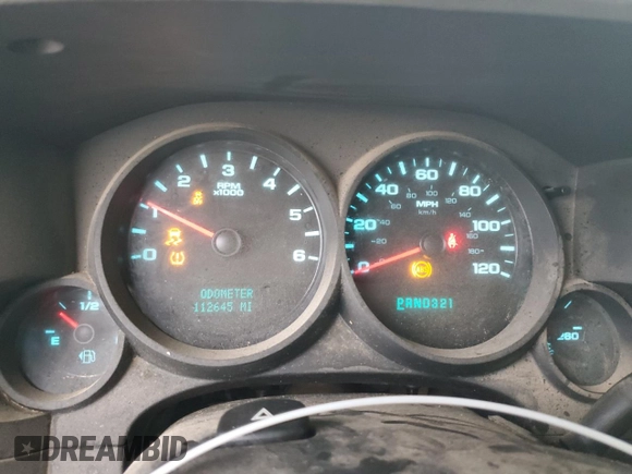 2012 Chevrolet Silverado 1500 with VIN 3GCPCPEAXCG135342, listed as a Copart auction lot 88467625 with 112,645 mi miles and Salvage Title. Bid and sale history available at DreamBid. Image 9.