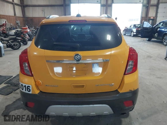 2016 Buick Encore Convenience with VIN KL4CJFSB9GB690206, listed as a IAAI auction lot 42053722 with 116,882 mi miles. Bid and sale history available at carsss.com. Image 16.