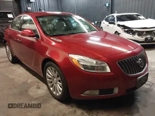 2012 Buick Regal Turbo Premium 1 with VIN 2G4GS5EV4C9212965, listed as a IAAI auction lot 41350256 with 153,073 mi miles. Bid and sale history available at carsss.com. Image 1.