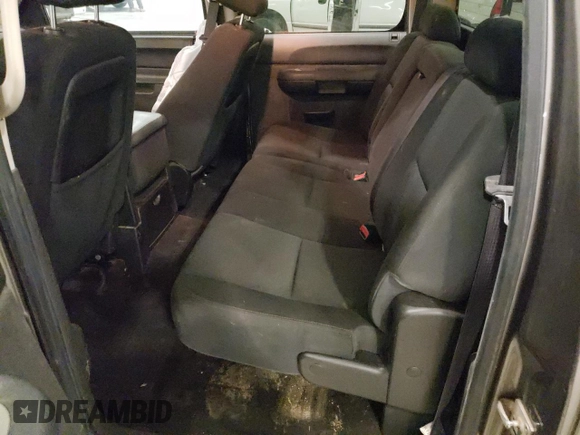 2012 GMC Sierra 1500 SLE with VIN 3GTP2VE73CG227453, listed as a Copart auction lot 52871865 with 133,419 mi miles and Salvage Title. Bid and sale history available at DreamBid. Image 10.
