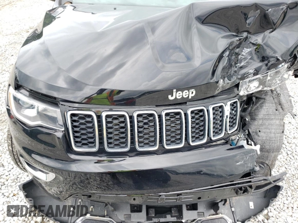 2020 Jeep Grand Cherokee Limited с VIN 1C4RJEBGXLC439639, выставлен на аукционе Copart как лот 60714255 с пробегом 85 016 миль миль и Списание • Salvage title. История ставок и продаж доступна на DreamBid. Изображение 12.